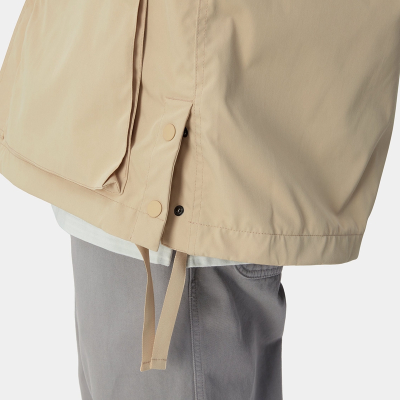 Kurtki Carhartt Balto Męskie Khaki | VZT-016473