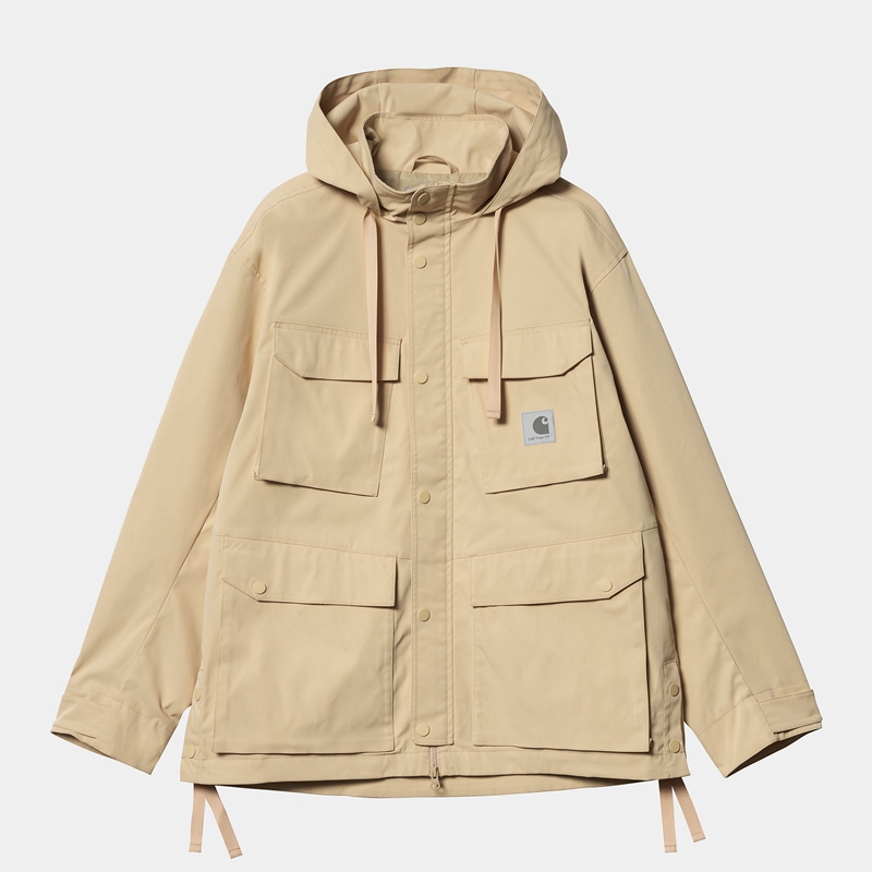 Kurtki Carhartt Balto Męskie Khaki | VZT-016473