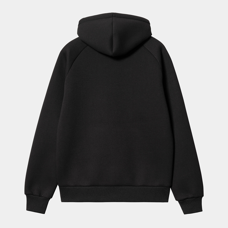 Kurtki Carhartt Car-Lux Hooded Męskie Czarne | QIK-603582