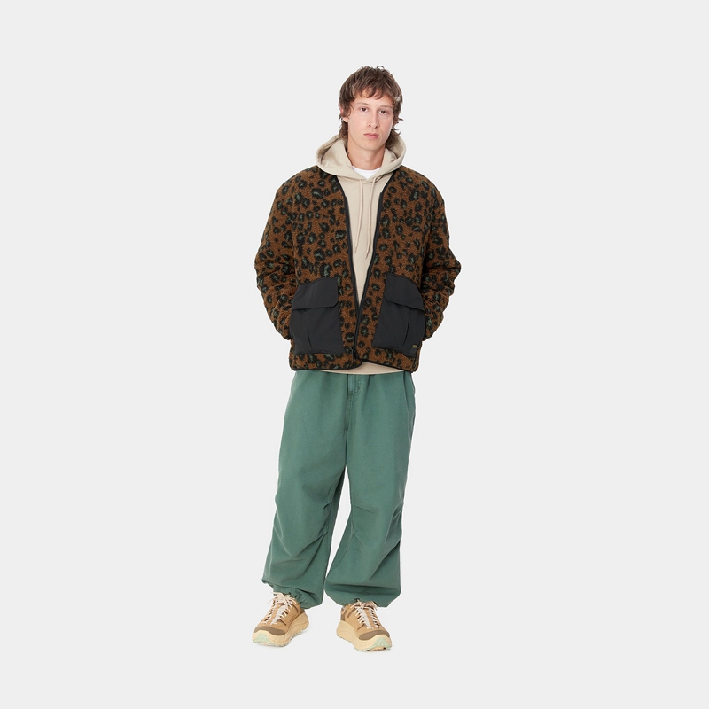 Kurtki Carhartt Devin Liner Męskie Brązowe | YLN-514309