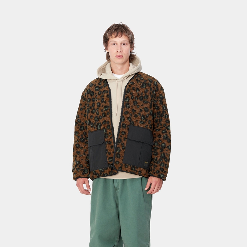 Kurtki Carhartt Devin Liner Męskie Brązowe | YLN-514309