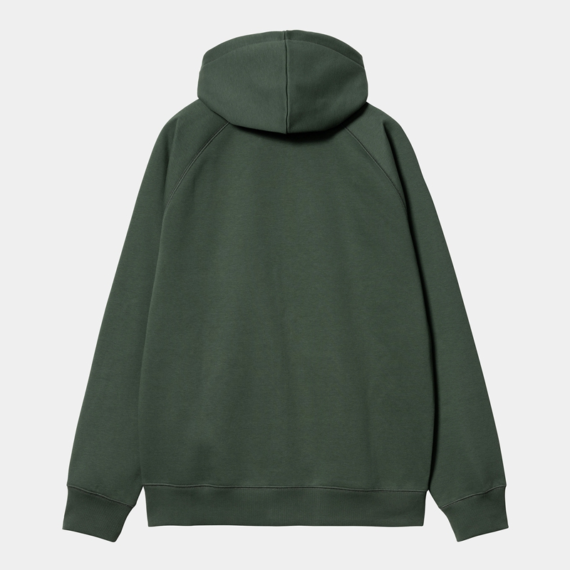 Kurtki Carhartt Hooded Chase Męskie Zielone | LAQ-049371