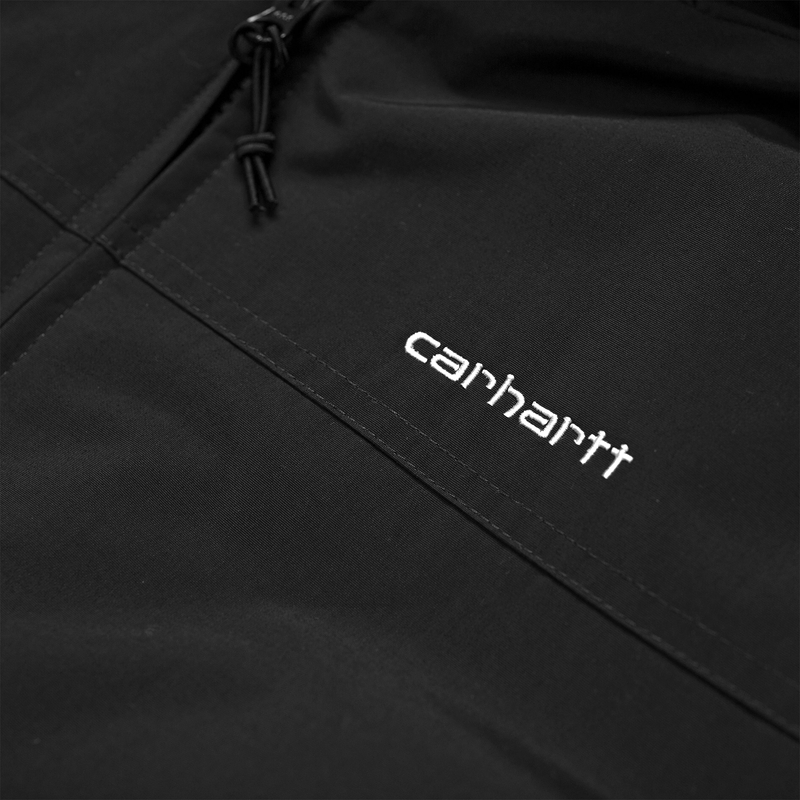 Kurtki Carhartt Hooded Sail Męskie Czarne | JAU-458039