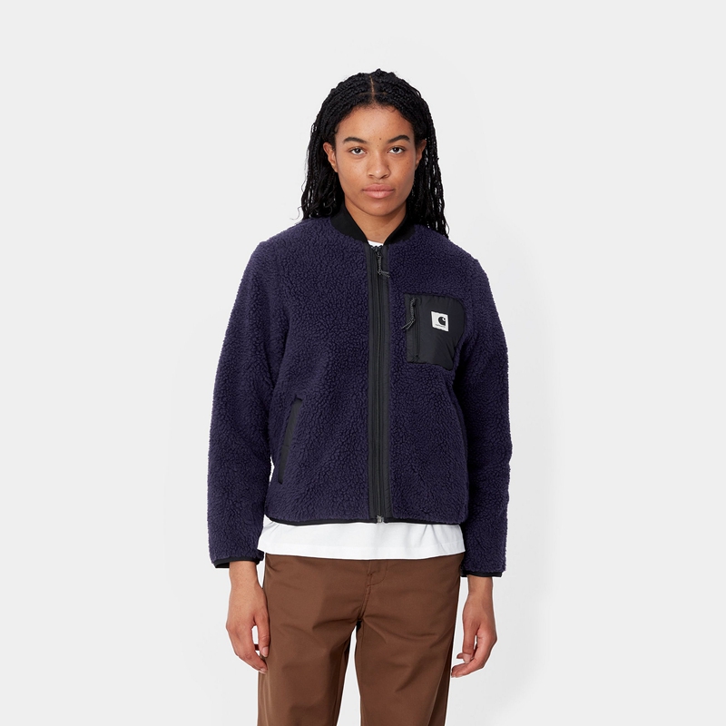 Kurtki Carhartt Janet Liner Damskie Granatowe | PVD-763805