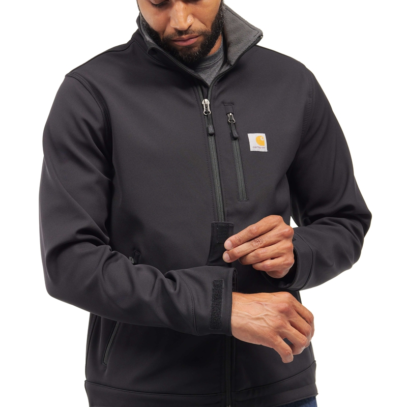 Kurtki Carhartt Rain Defender® Relaxed Fit Heavyweight Softshell Męskie Granatowe | LUR-395640