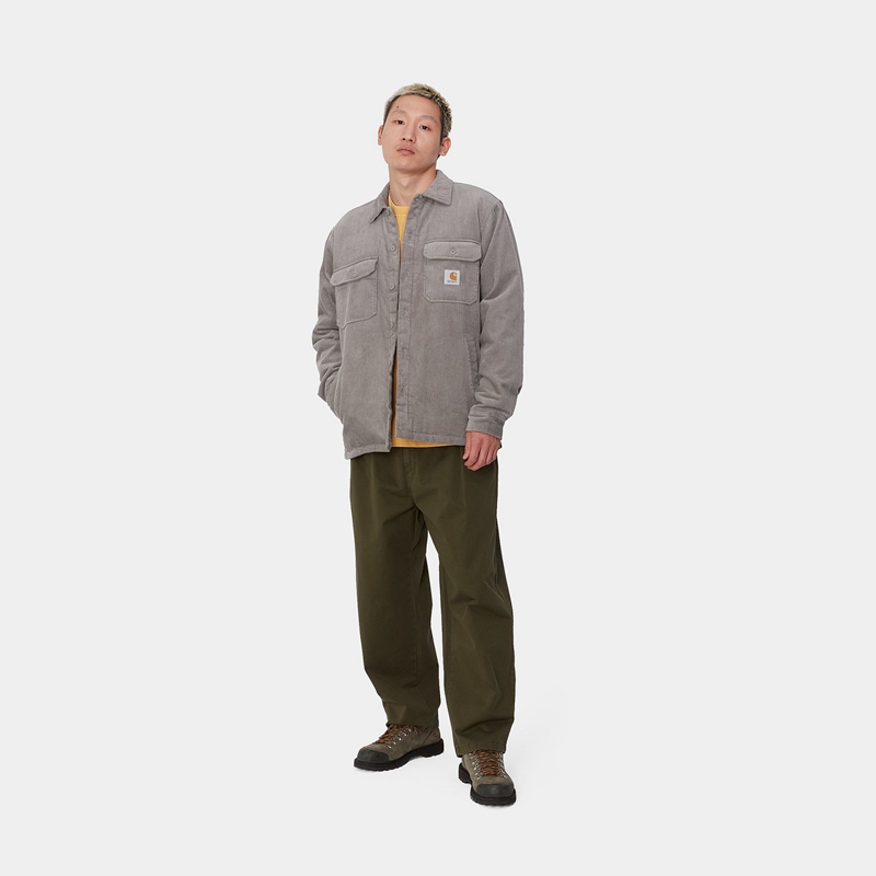 Kurtki Koszulowe Carhartt Whitsome Męskie Szare | IUM-901658