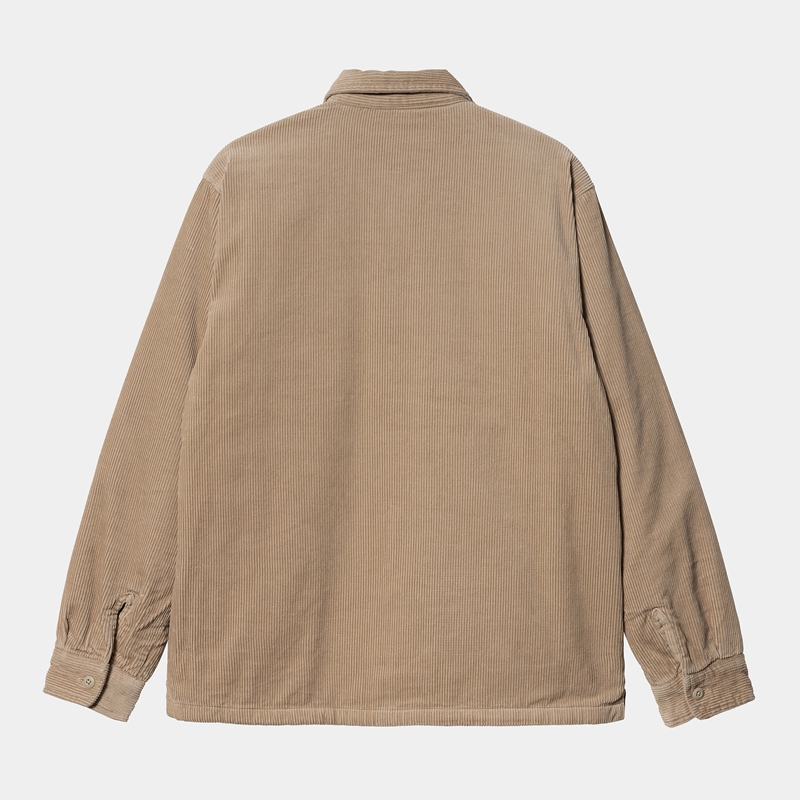 Kurtki Koszulowe Carhartt Whitsome Męskie Khaki | UEI-604312