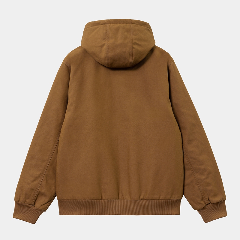 Kurtki Zimowe Carhartt Active Męskie Brązowe | EMQ-586419