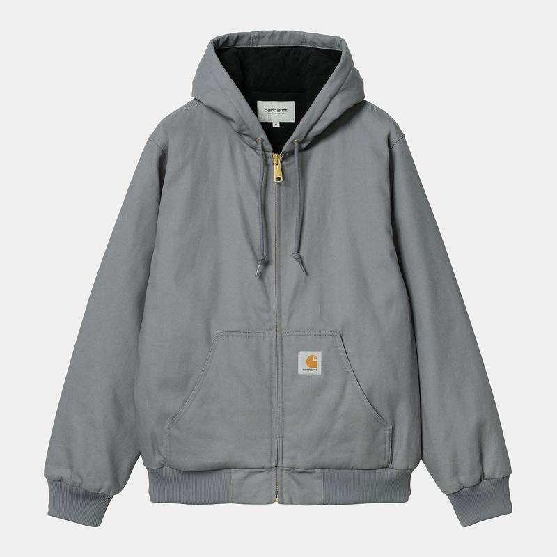 Kurtki Zimowe Carhartt Active Męskie Szare | RYF-569178