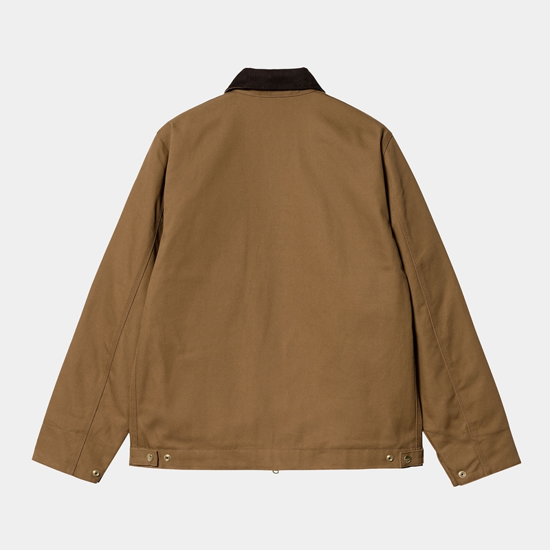 Kurtki Zimowe Carhartt Detroit Męskie Khaki | KHN-072541