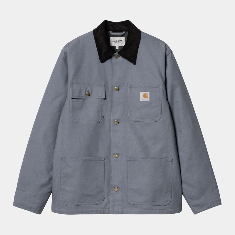 Kurtki Zimowe Carhartt Michigan Męskie Szare | PJS-028359