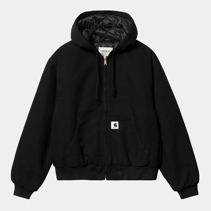 Kurtki Zimowe Carhartt OG Active Damskie Czarne | HQT-039714