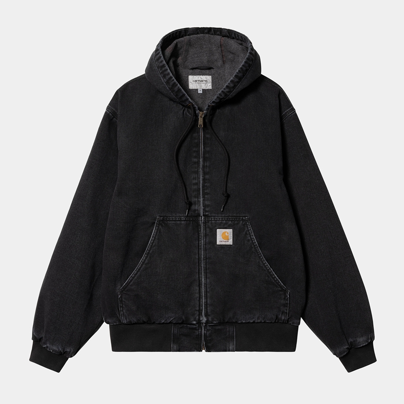 Kurtki Zimowe Carhartt OG Active Męskie Czarne | XFS-013864