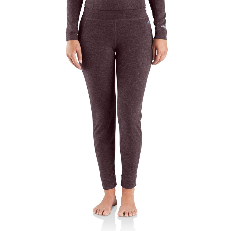 Legginsy Carhartt Base Layer Thermals Damskie Bordowe | TSW-954028