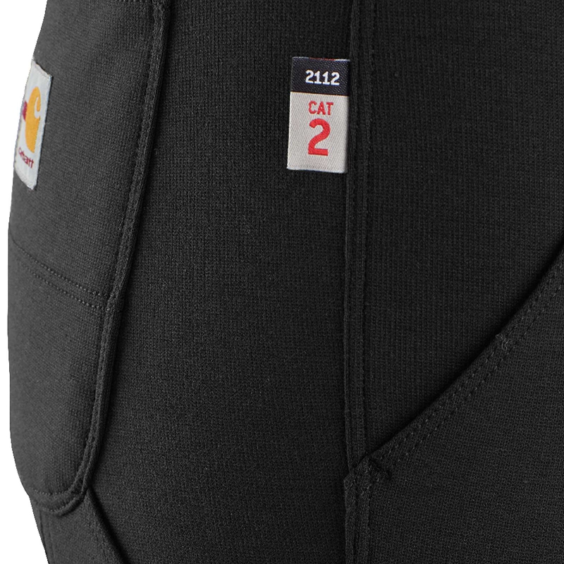 Legginsy Carhartt Flame-Resistant Force® Midweight Pocket Damskie Czarne | MKW-218705