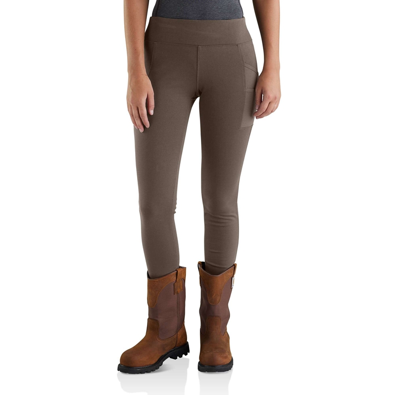 Legginsy Carhartt Force® Lightweight Pocket Damskie Ciemny Szare | HZN-813752