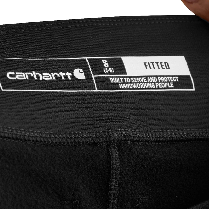 Legginsy Carhartt Rugged Flex® Heavyweight Pocket Damskie Czarne | JKP-631547