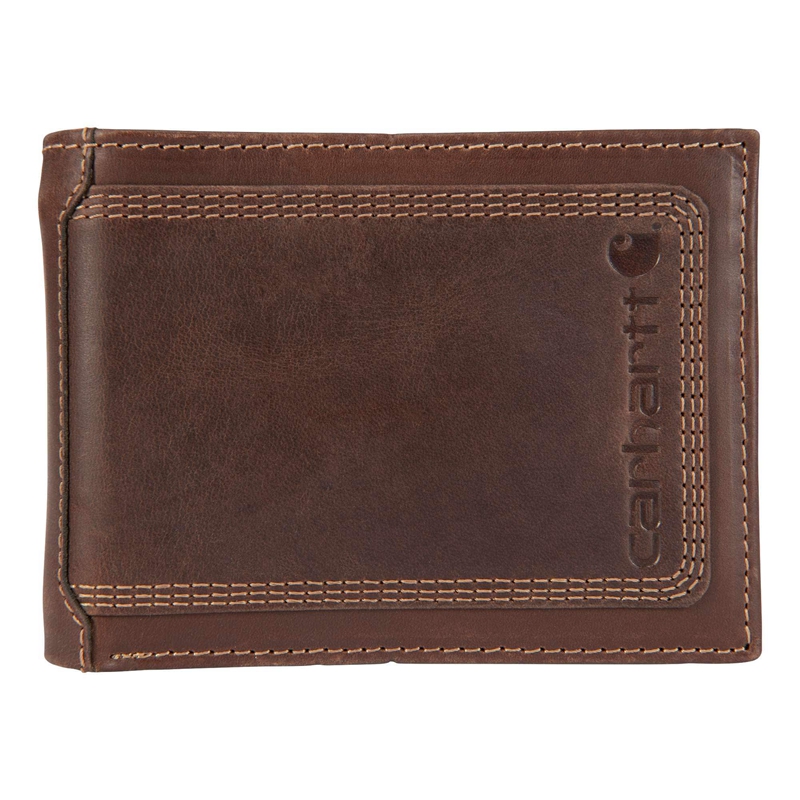 Portfele Carhartt Detroit Passcase Męskie Ciemny Brązowe | TIF-504931