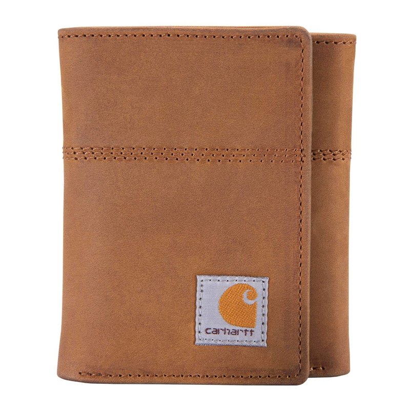 Portfele Carhartt Legacy Trifold Męskie Brązowe | TFH-562713