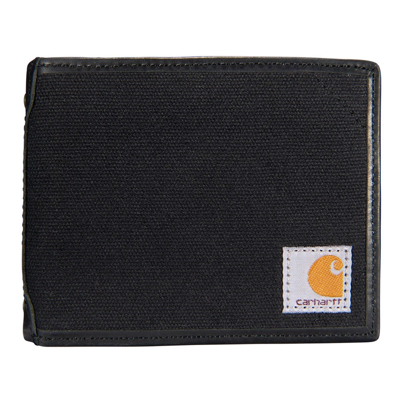 Portfele Carhartt Rugged Passcase Męskie Czarne | GEC-348291