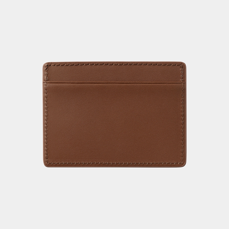 Portfele Carhartt Vegas Cardholder Męskie Brązowe | BFG-791046