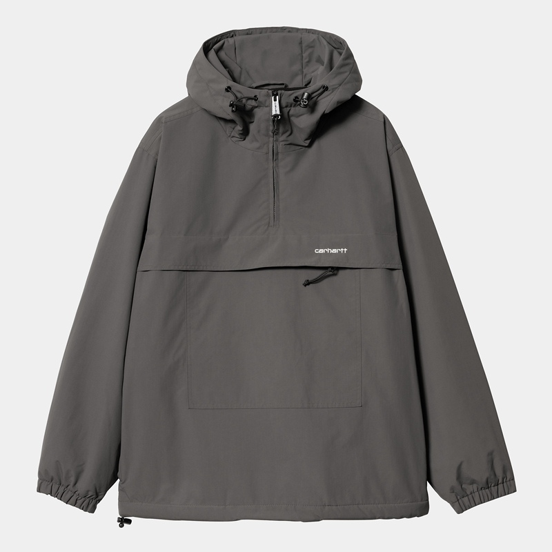 Pulower Carhartt Windbreaker Męskie Ciemny Szare | UEL-835420