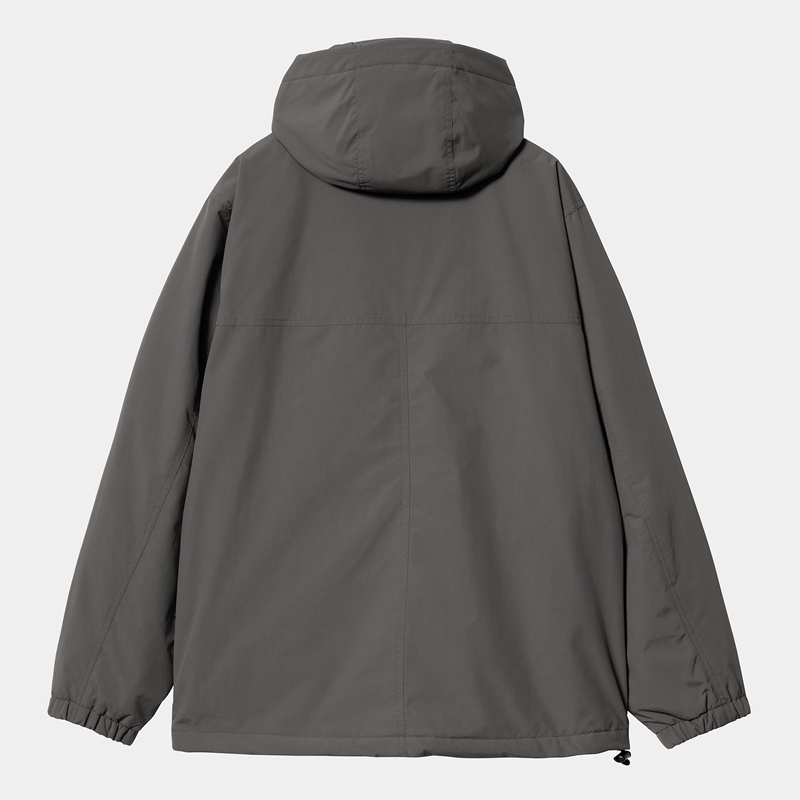 Pulower Carhartt Windbreaker Męskie Ciemny Szare | UEL-835420