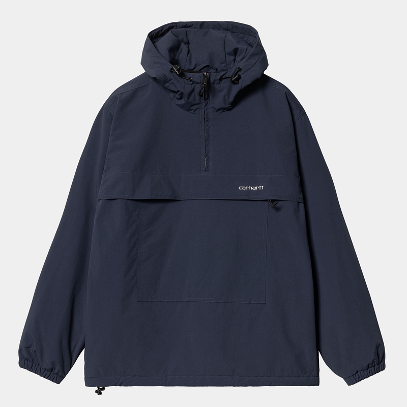 Pulower Carhartt Windbreaker Męskie Granatowe | XHD-297831