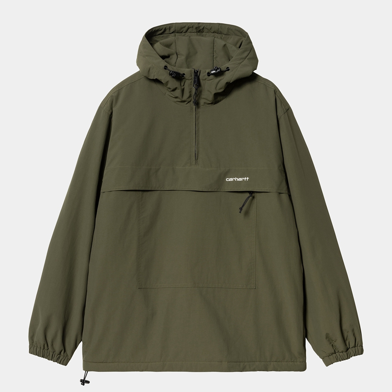 Pulower Carhartt Windbreaker Męskie Zielone | DEW-632958