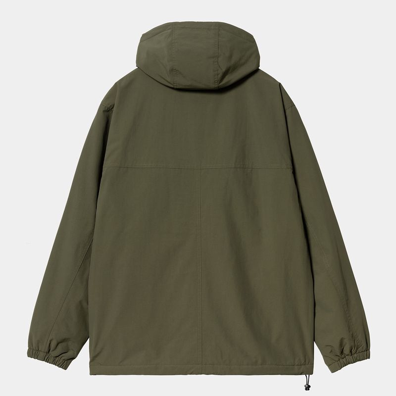 Pulower Carhartt Windbreaker Męskie Zielone | DEW-632958