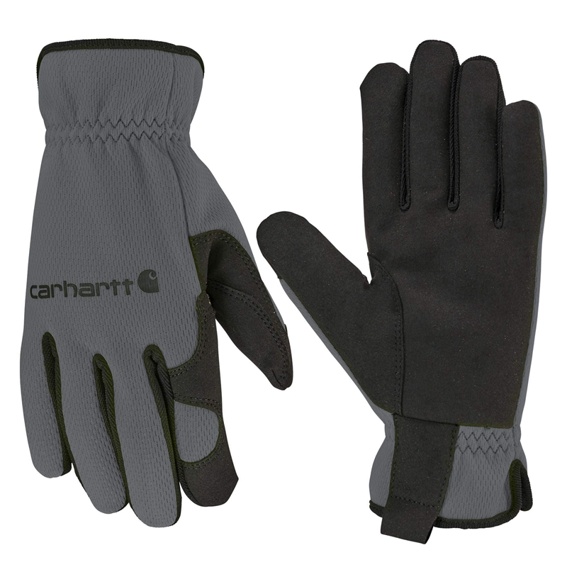 Rękawiczki Carhartt Thermal-Lined High Dexterity Open Cuff Męskie Szare | TNX-350178