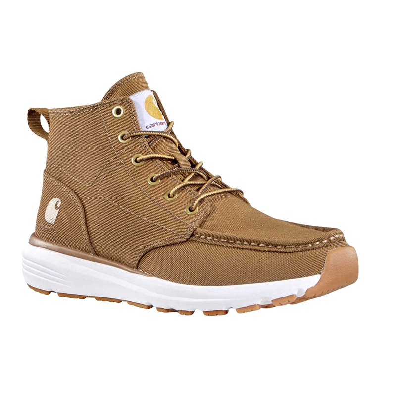 Sneakers Carhartt Haslett Moc Toe Canvas Męskie Brązowe | QUV-945186