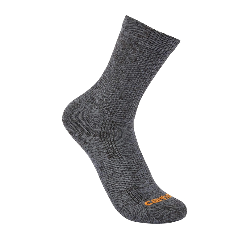 Socks Carhartt Lightweight Durable Nylon-Synthetic BlendShort Crew Damskie Ciemny Szare | TPK-583920