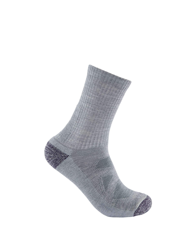 Socks Carhartt Midweight Merino Wool Blend Crew Damskie Szare | API-520491