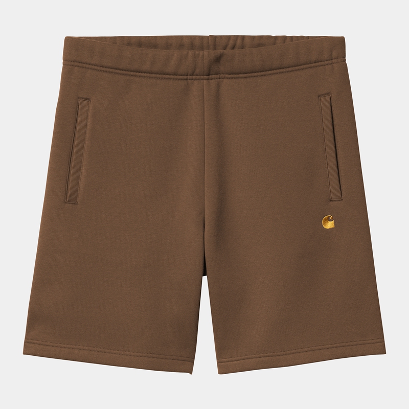 Spodenki Carhartt Chase Męskie Brązowe | ELT-405782