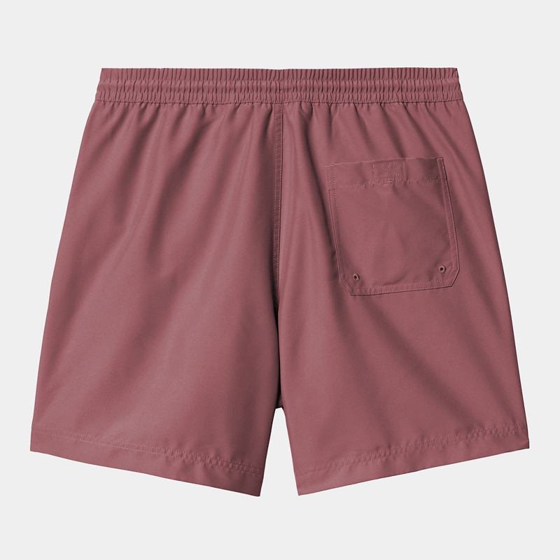 Spodenki Carhartt Chase Swim Trunk Męskie Bordowe | NPO-417560