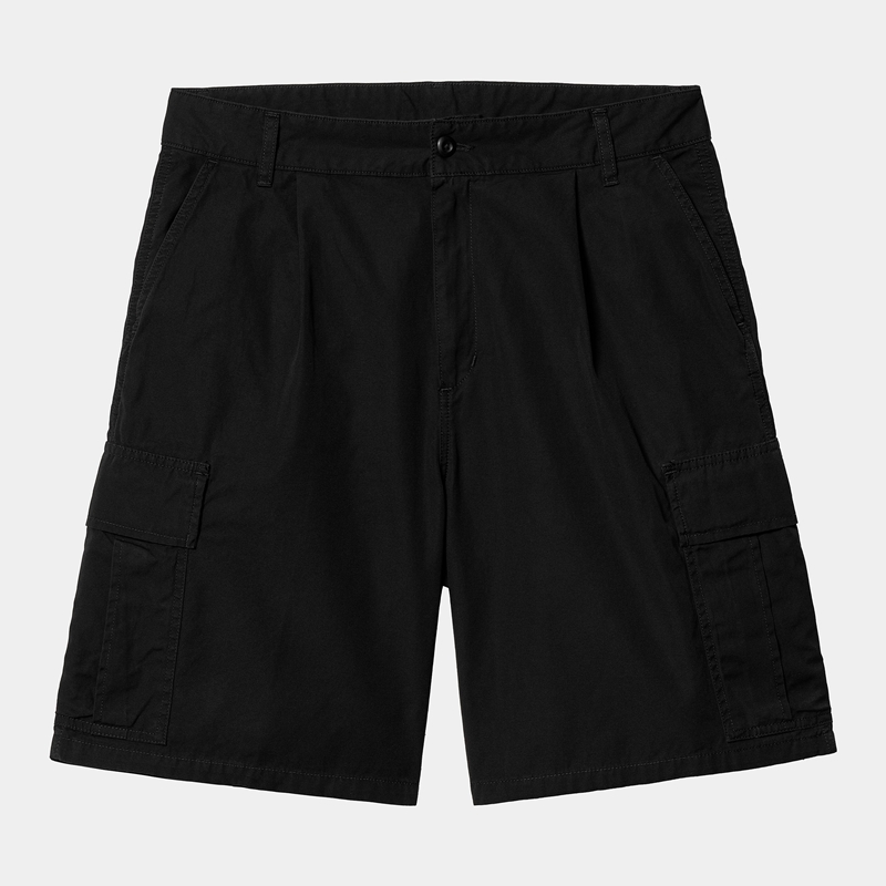 Spodenki Carhartt Cole Cargo Męskie Czarne | RHU-243590