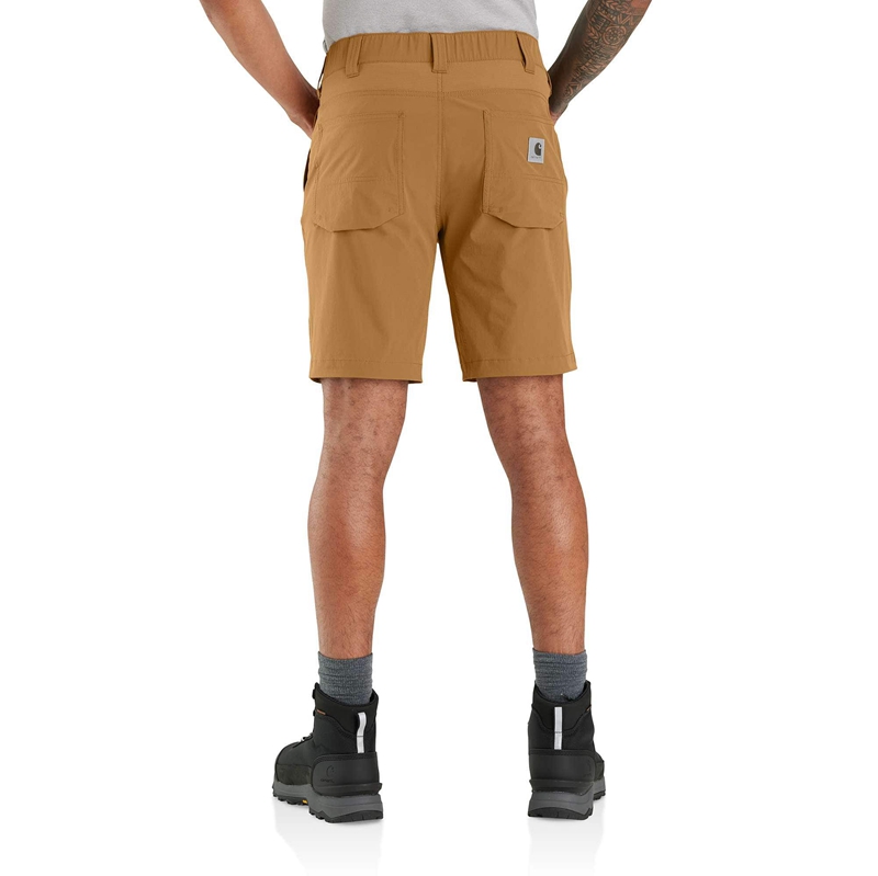 Spodenki Carhartt Force® Midweight Relaxed Fit Męskie Czarne | IMC-510746