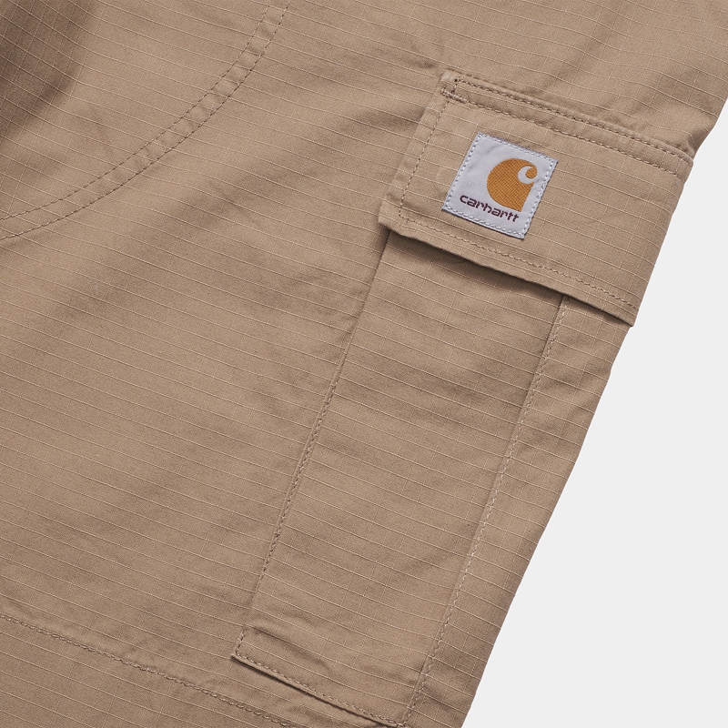 Spodenki Carhartt Regular Cargo Męskie Beżowe | CQJ-763401