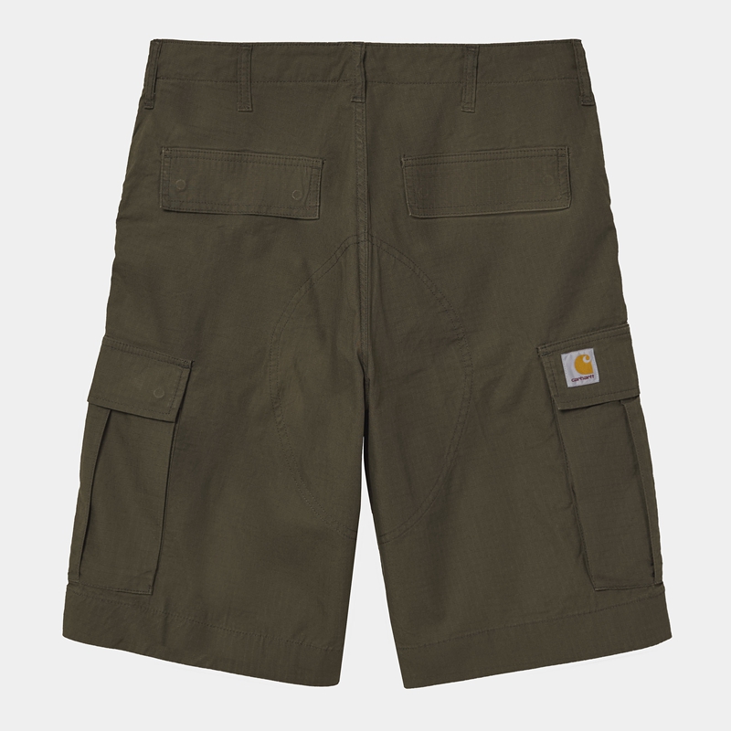 Spodenki Carhartt Regular Cargo Męskie Oliwkowe | NRB-497263