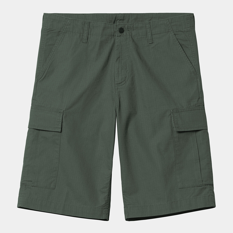 Spodenki Carhartt Regular Cargo Męskie Zielone | GIL-432169