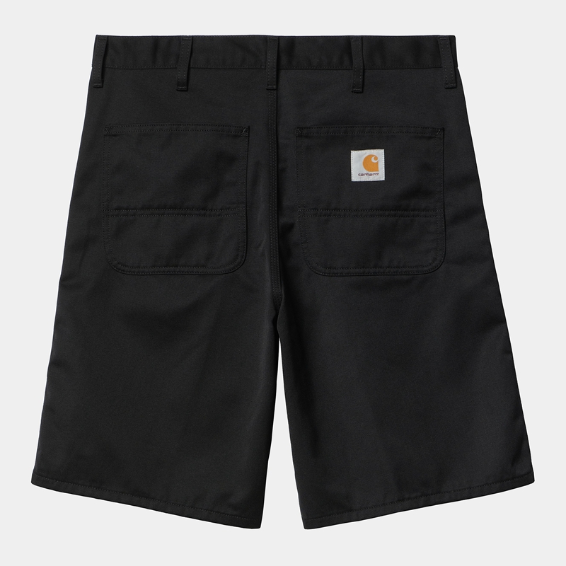 Spodenki Carhartt Simple Męskie Czarne | UVQ-390674