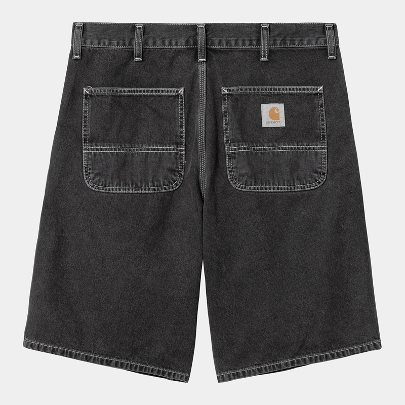 Spodenki Carhartt Simple Męskie Czarne | VRK-980652