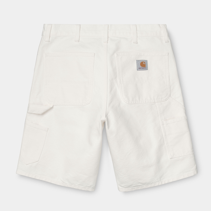 Spodenki Carhartt Single Knee Męskie Białe | RZG-234687