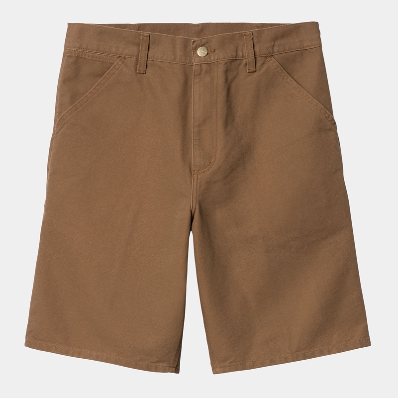 Spodenki Carhartt Single Knee Męskie Brązowe | GML-405312