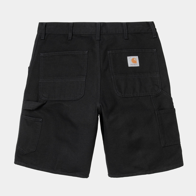 Spodenki Carhartt Single Knee Męskie Czarne | FXM-821754