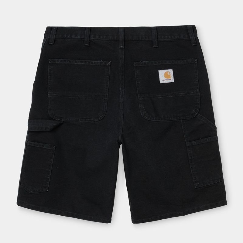 Spodenki Carhartt Single Knee Męskie Czarne | KYS-568901