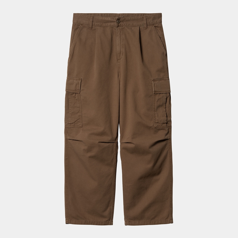 Spodnie Cargo Carhartt Cole Męskie Ciemny Brązowe | ZBF-732461