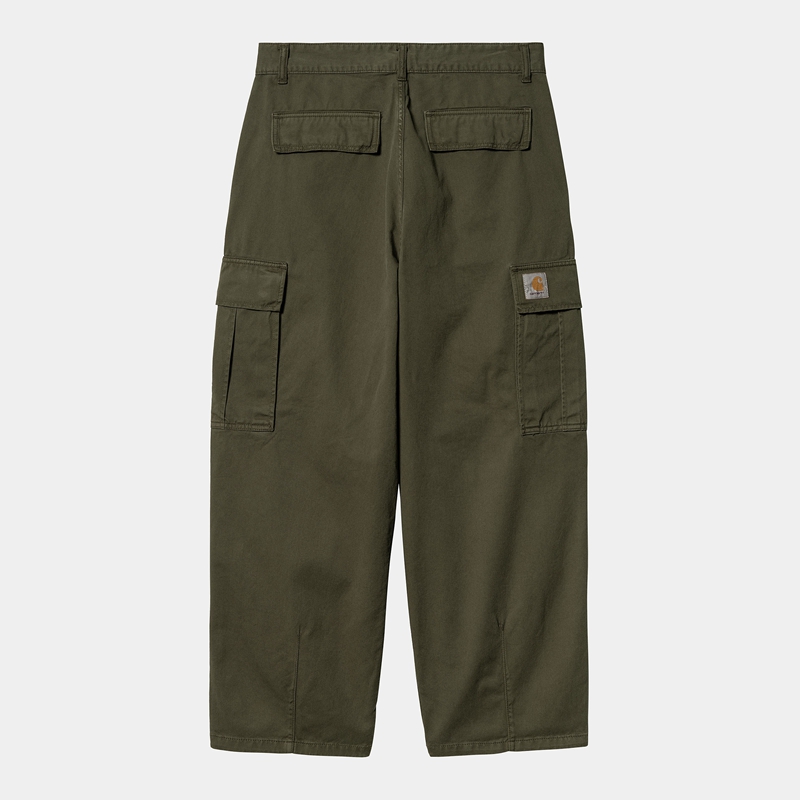 Spodnie Cargo Carhartt Cole Męskie Zielone | IKJ-502867