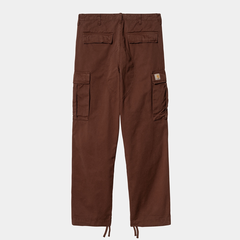 Spodnie Cargo Carhartt Regular Męskie Bordowe | XFP-379645